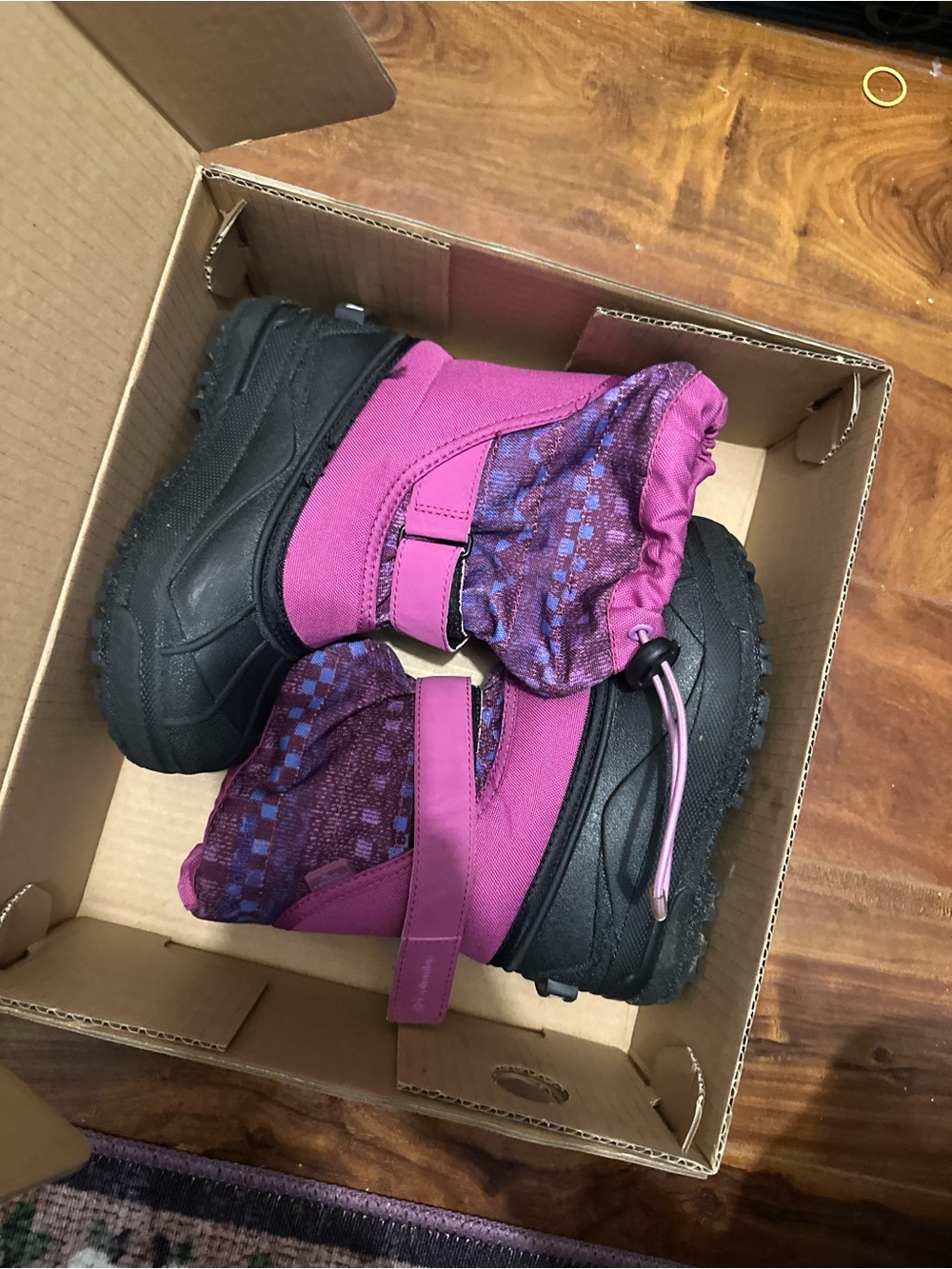 Kids Waterproof Winter Boots - Pink